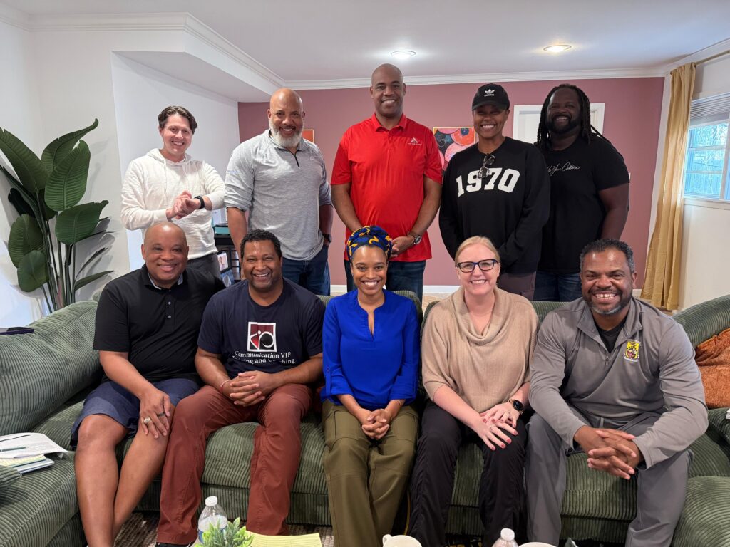 Futurists Crystal Washington and Glen Guyton with fellow speakers